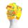 Toalha de microfibra para o cabelo Frutas do verão