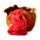 Peluche e cobertor de viagem 2 em 1 Blankeazzz - Amigos Festivos Natal Rudolph