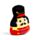 Brinquedo Fofinho Squidglys Festive Friends Quebra nozes de Natal