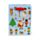 Festive Friends Natal Saco para presentes Médio
