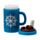 Bálsamo labial com forma de taza de chocolate quente