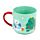 Caneca grande de porcelana Jingle Bunch Natal