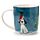 Caneca de Porcelana Jan Pashley  Cão e Pisco Natal