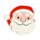 Conjunto de 12 guardanapos de papel de 3 camadas Jingle Bunch Santa Natal