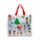 Saco para compras reutilizável Festive Friends Natal