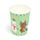 Conjunto de 10 copos de papel Jingle Bunch Natal