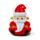 Caixa Surpresa com Brinquedo Festive Friends Natal de puxar