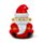 Caixa Surpresa com Brinquedo Festive Friends Natal de puxar