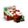 Bloco de pelúcia macio e esponjoso com memory foam tamanho grande - Jingle Bunch Natal