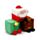Bloco de pelúcia macio e esponjoso com memory foam tamanho grande - Jingle Bunch Natal