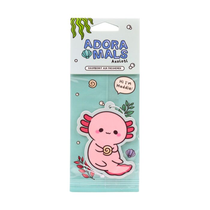 Ambientador Framboesa Adoramals Maddie o Axolote