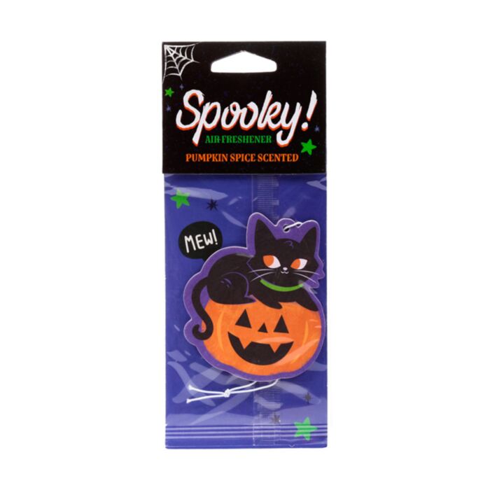 Ambientador Gato preto e abóbora com especiarias Spooky
