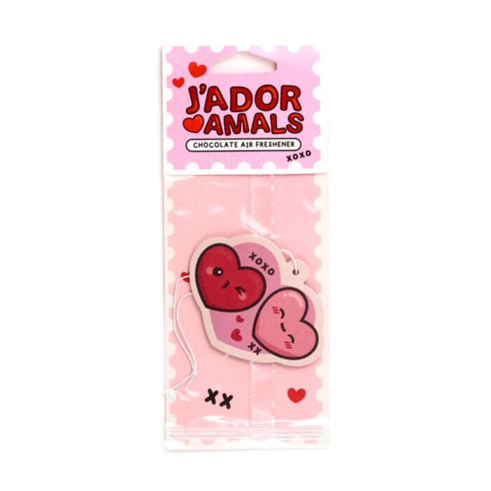 Ambientador J'Adoramals Heart duplo coração Chocolate 