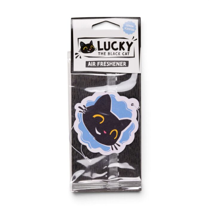 Ambientador Limão - Lucky o gato preto da sorte