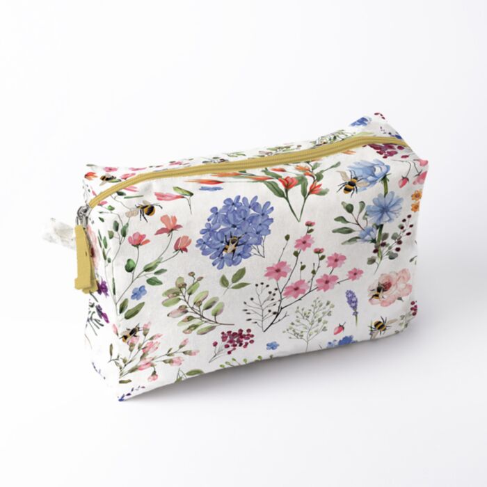 Bolsa média de higiene pessoal e maquilhagem Prados de Nectar 