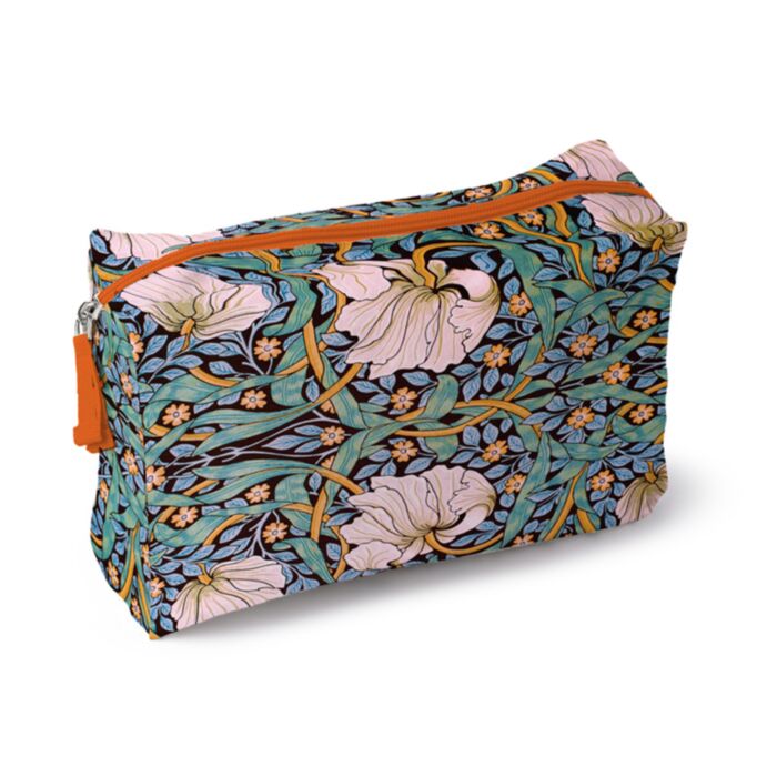 Bolsa média de higiene pessoal e maquilhagem William Morris Pimpernel