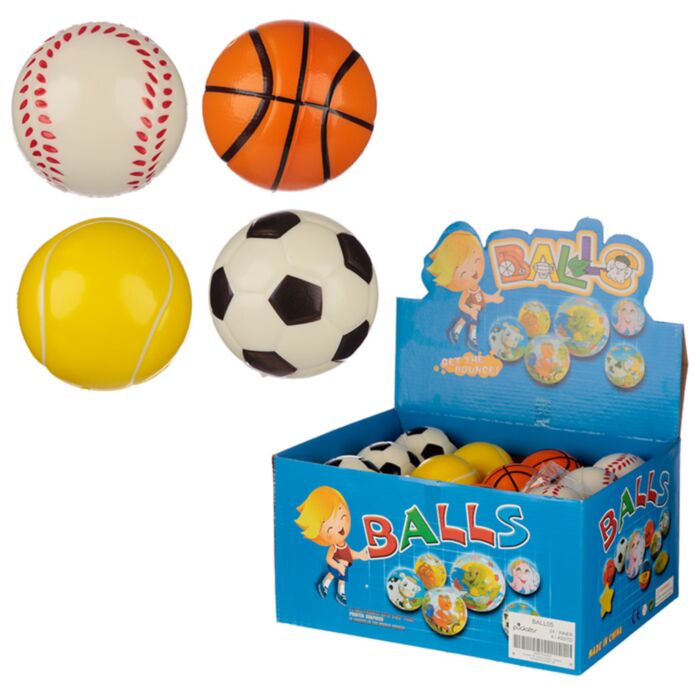 bolas macias de Desporto diâmetro 6.5cm
