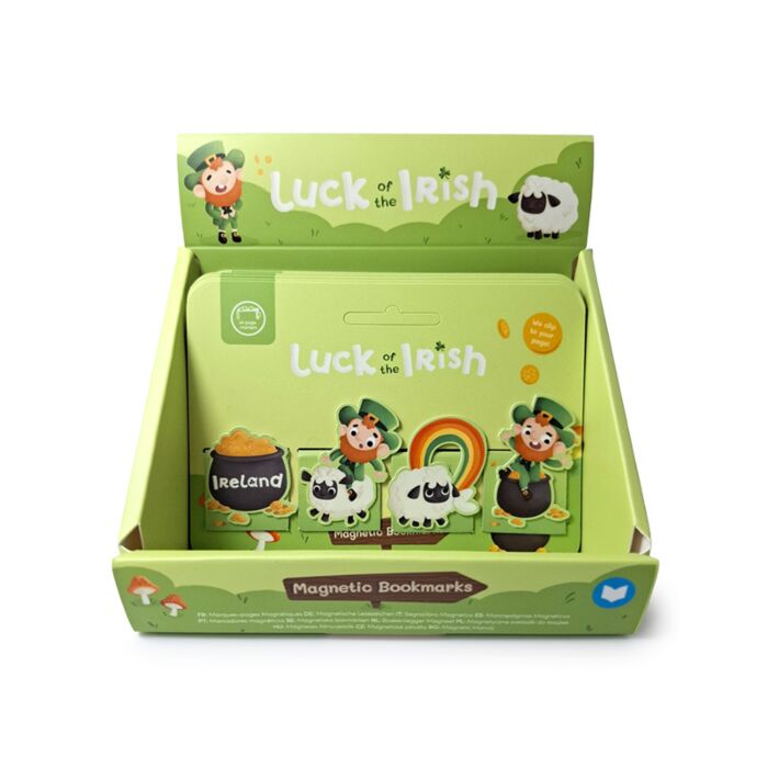 Set de marcadores magnéticos para livros - Anão da sorte Irlanda