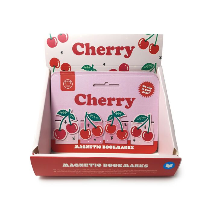 Set de marcadores magnéticos para livros Cherry