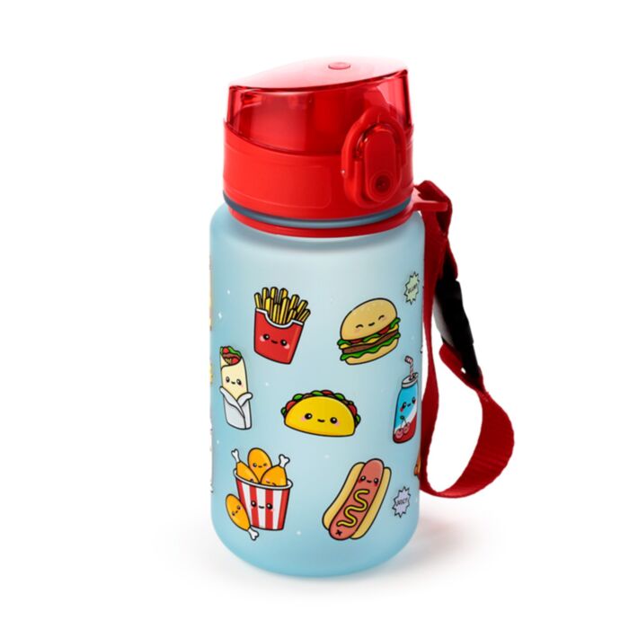 Garrafa de criança à prova de quebra Topo Pop Foodiemals
