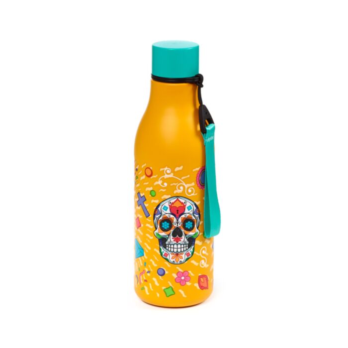 Garrafa Para Bebidas Quentes e Frias Dia dos mortos