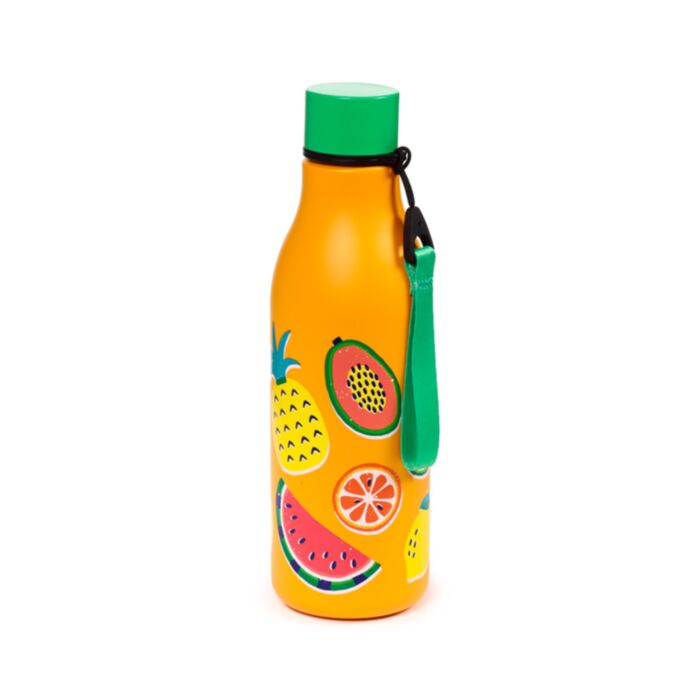 Garrafa Para Bebidas Quentes e Frias Frutas do verão