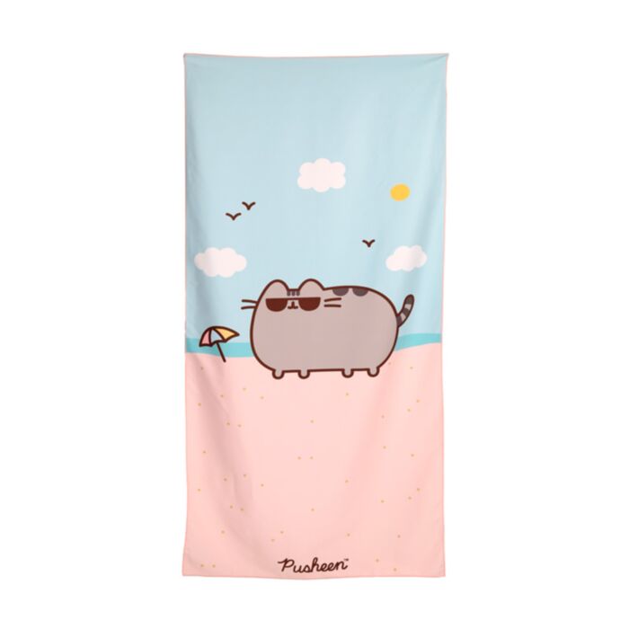 Toalha de praia em microfibra Pusheen