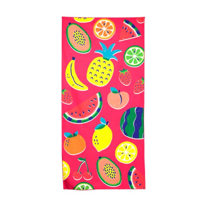 Toalha de praia em microfibra Summer Fruits