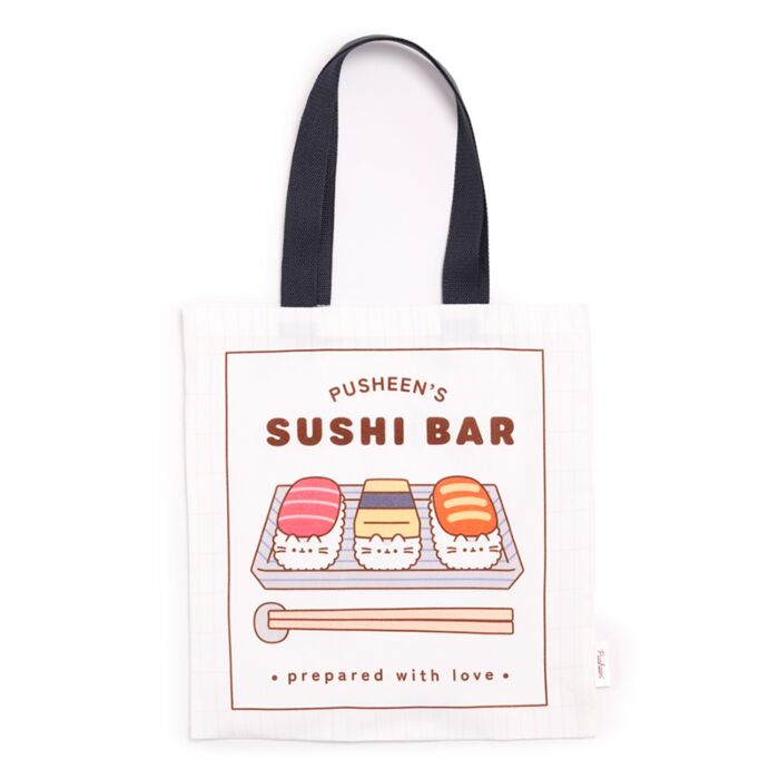 Saco Tote Pusheen the Cat Sushi Bar