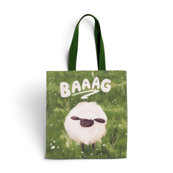 Saco Tote reutilizável Ovelha