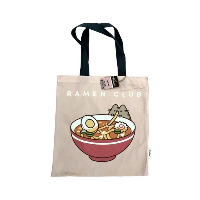 Saco Tote reutilizável Pusheen the Cat Bento Club Ramen