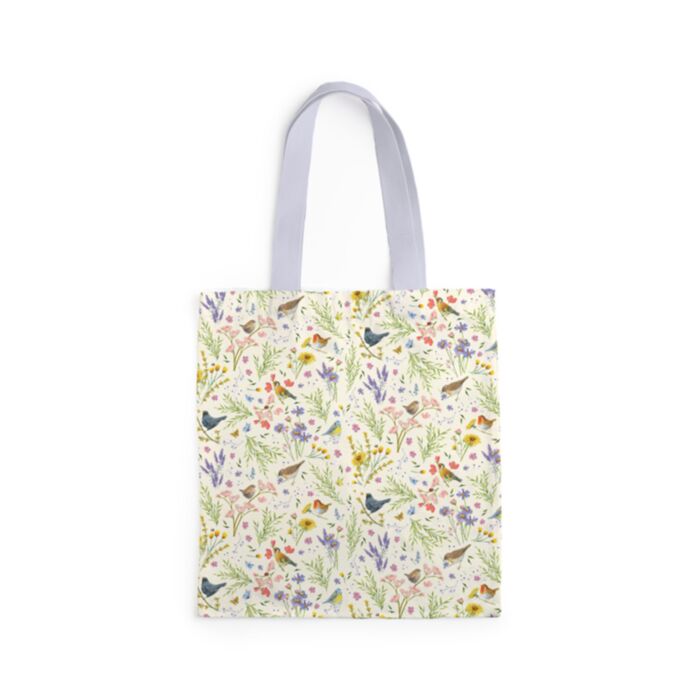 Saco Tote reutilizável  Jan Pashley Wings & Wildflowers 