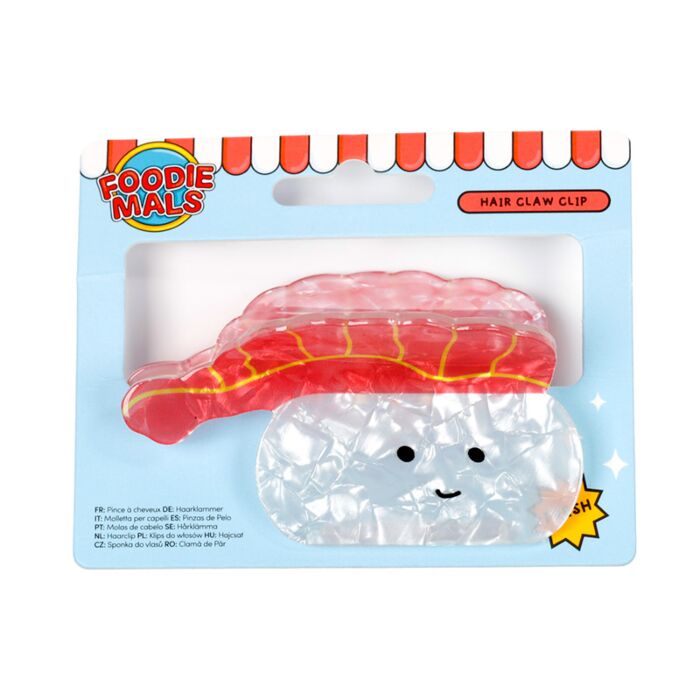Mola para cabelo Sushi de camarão Foodiemals