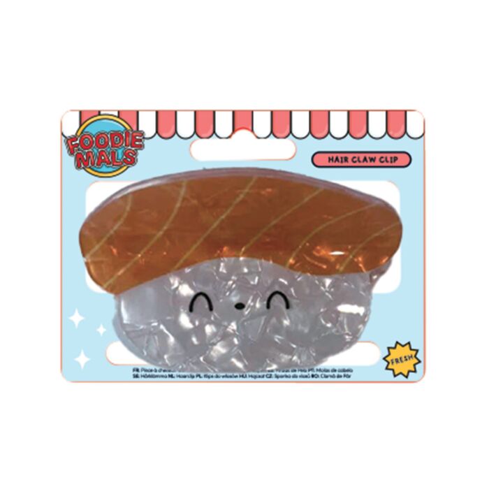 Mola para cabelo Sushi de salmão Foodiemals