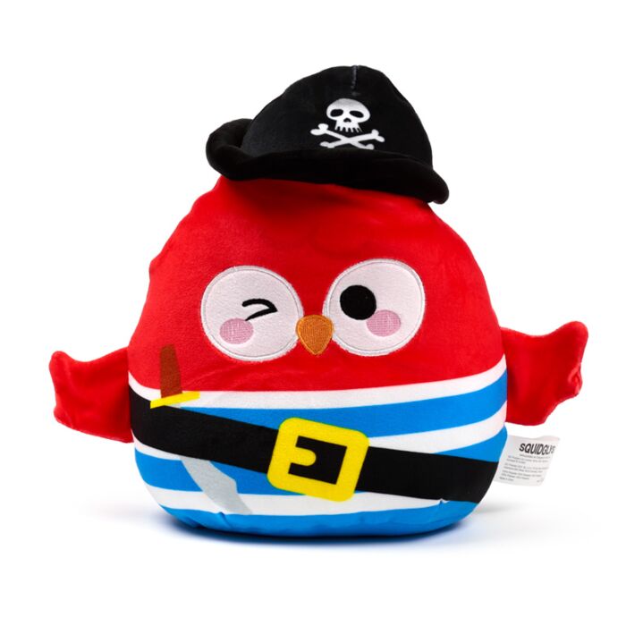 Brinquedo Fofinho Squidglys Piratas Jolly Rogers
