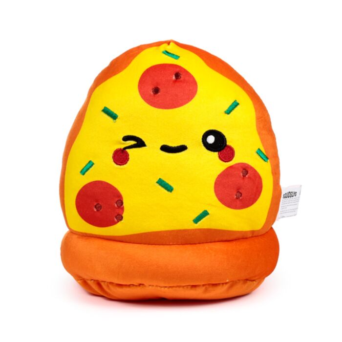 Brinquedo Peluche Squidglys Foodiemals Tony a Pizza