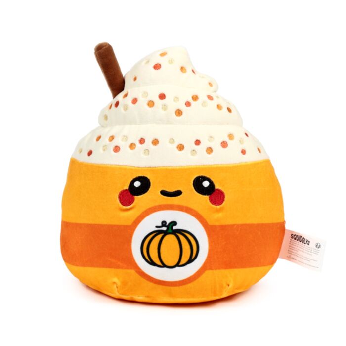 Brinquedo Peluche Squidglys Foodiemals Hazel o Latte com especiarias