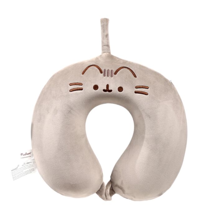 Almofada de Viagem com Memória em Pelúcia Relaxeazzz Pusheen