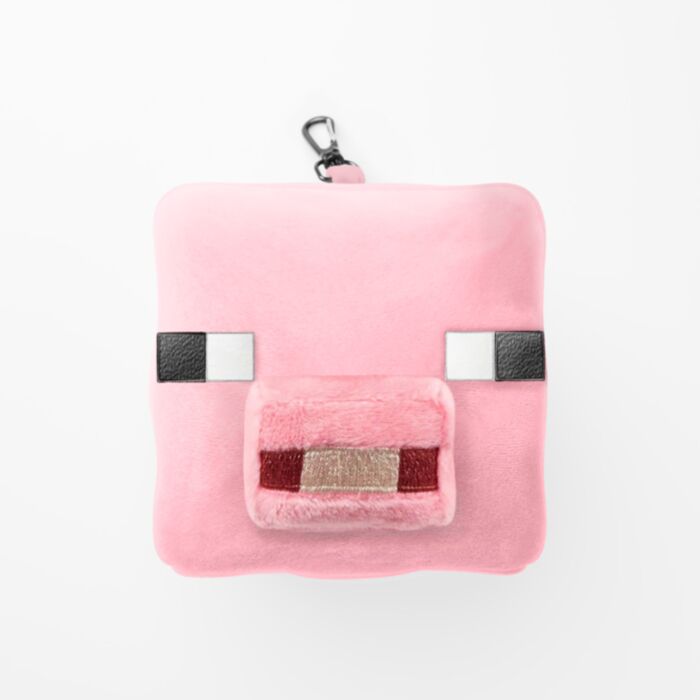 Almofada de Viagem e Máscara de Dormir Relaxeazzz Minecraft Pig 