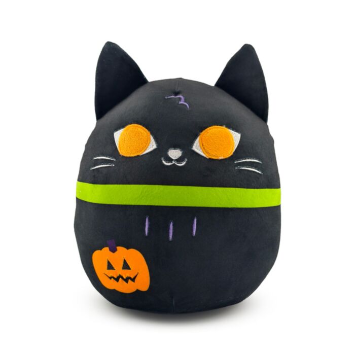 Brinquedo Fofinho Squidglys Spooky Gato Preto 