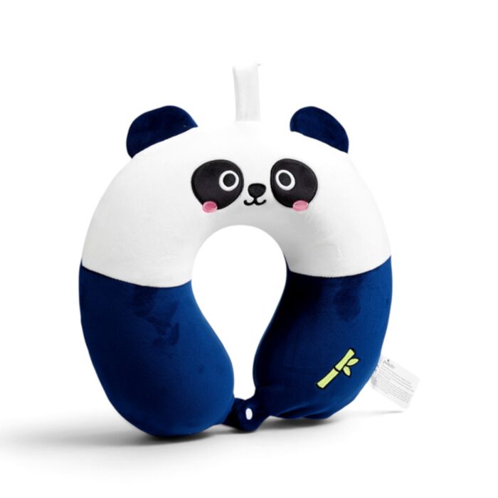 Almofada de Viagem com Memória em Pelúcia Relaxeazzz Adoramals Panda