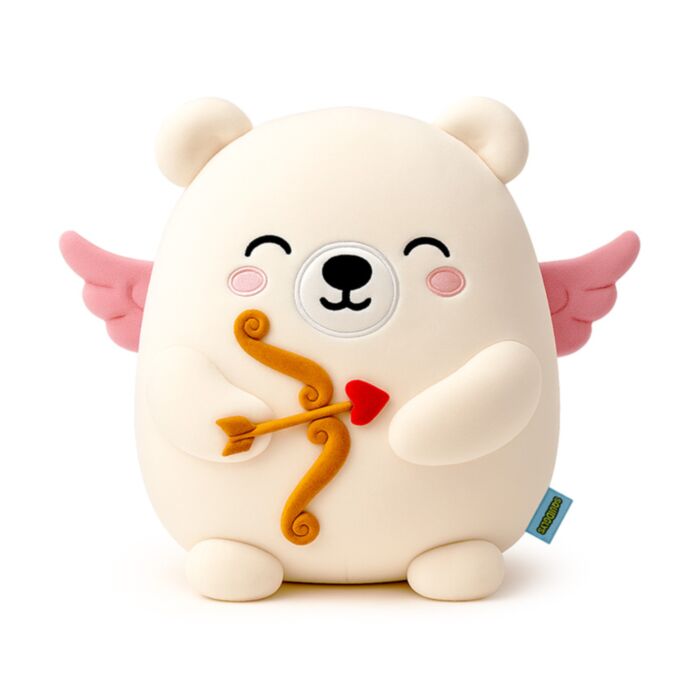 Squidglys J'Adoramals Heart Peluche Urso Polar Cupido