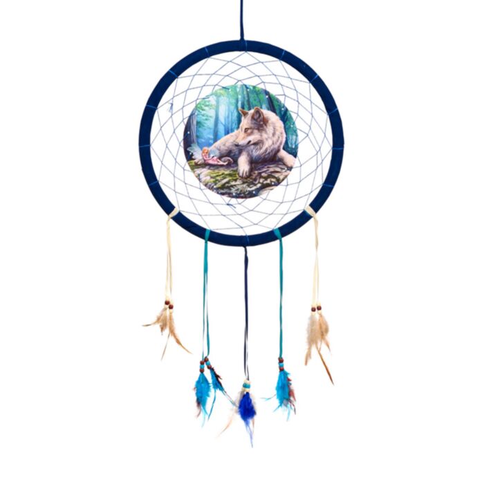 Caça-Sonhos Lisa Parker Contos de fadas lobo e fada 33cm
