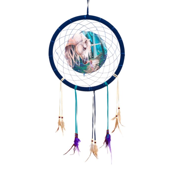 Caça-Sonhos Lisa Parker Unicórnio dos sussuros das fadas 33cm