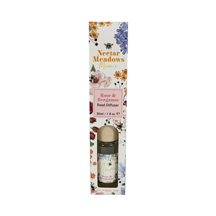 Difusor de fragrância Mikado 30ml Prados de Nectar Mãe Rosa e Bergamota