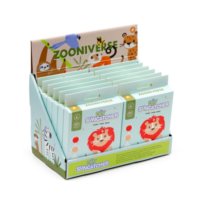 Pinte o seu próprio apanhador de sol DIY Zooniverse Leão