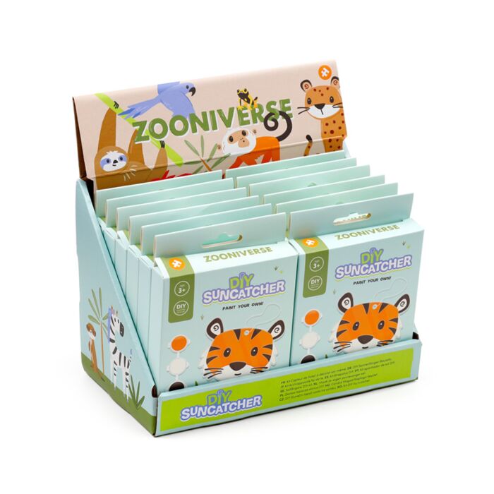 Pinte o seu próprio apanhador de sol DIY Zooniverse Tigre