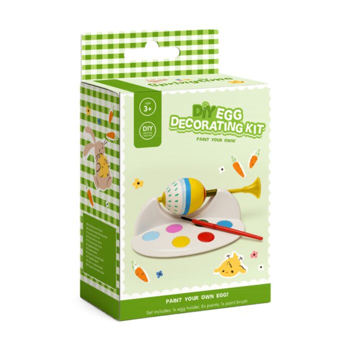 Springtime Kit DIY para decorar: Pinte o seu próprio ovo