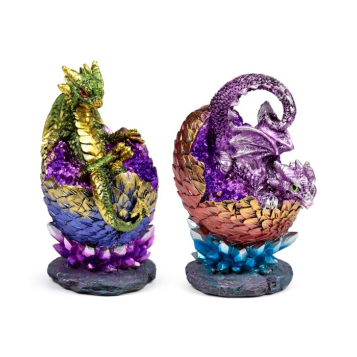 Dragão bebé a nascer do ovo de cristal - Elements