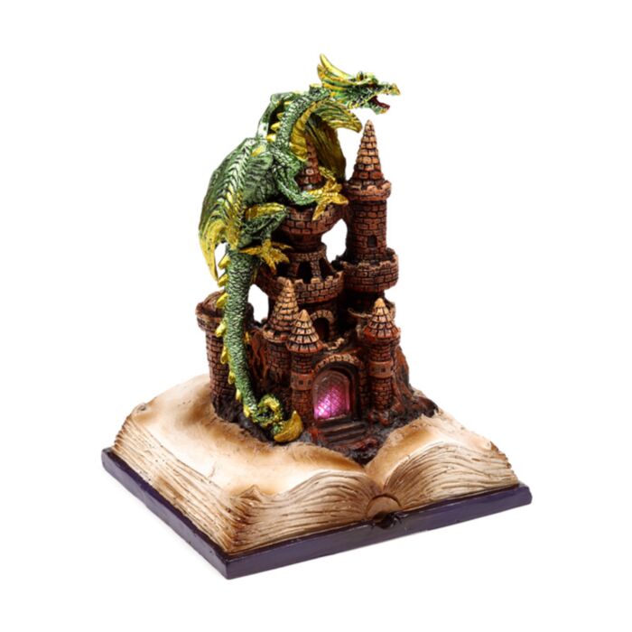 Dark Legends Castelo de Conto de Fadas Encantado Dragão da Terra LED